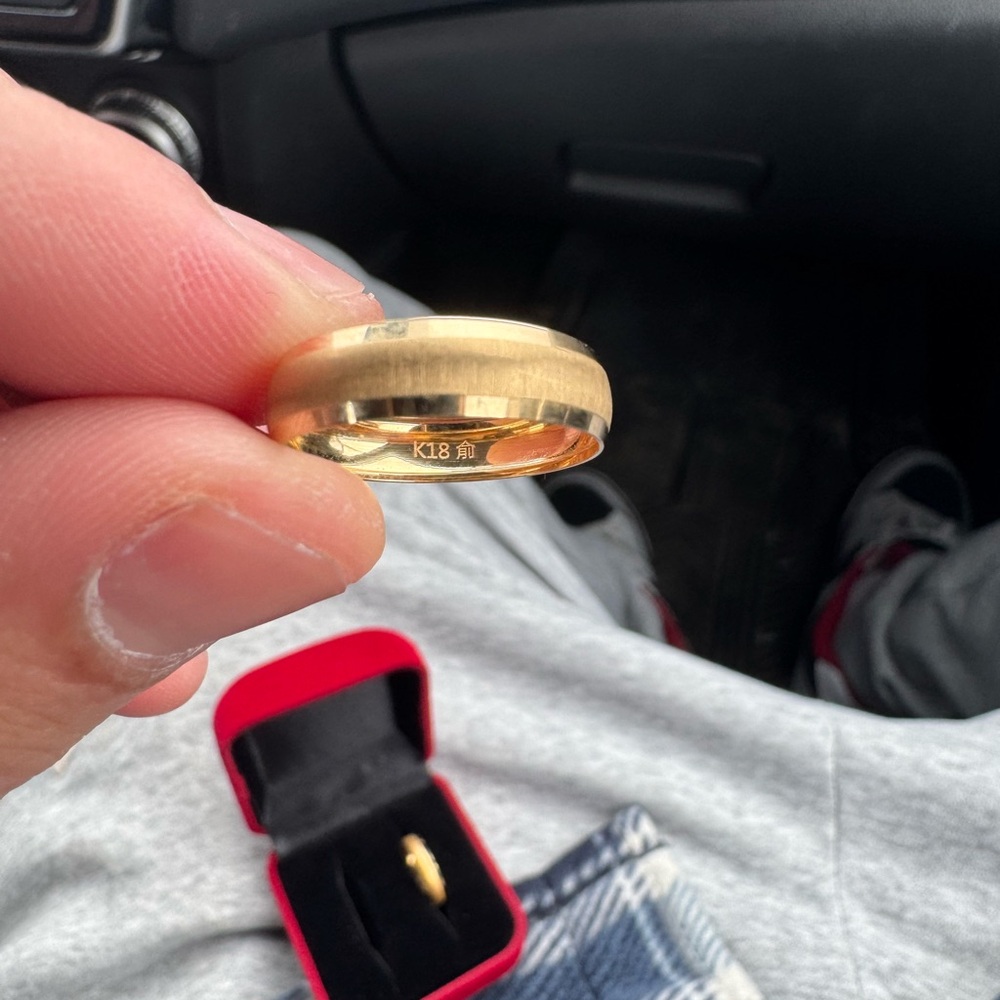 Classic Gold Men's Band
